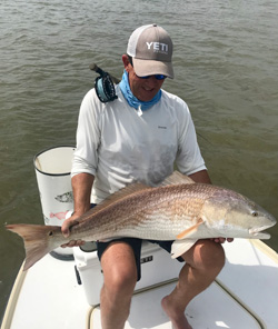 Redfish on a the Fly, Fly fishing charters Charleston SC